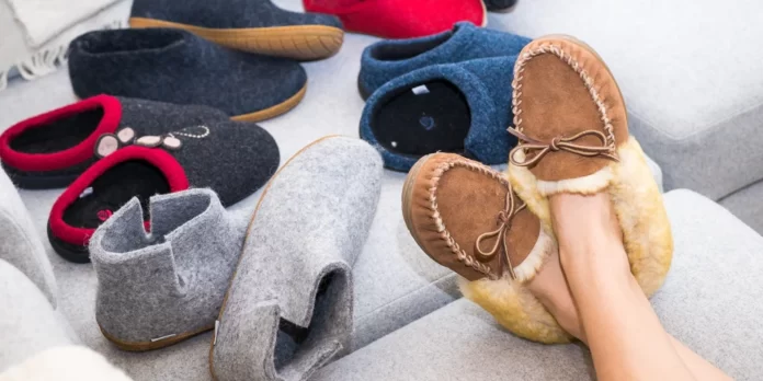 Safe slippers for elderly