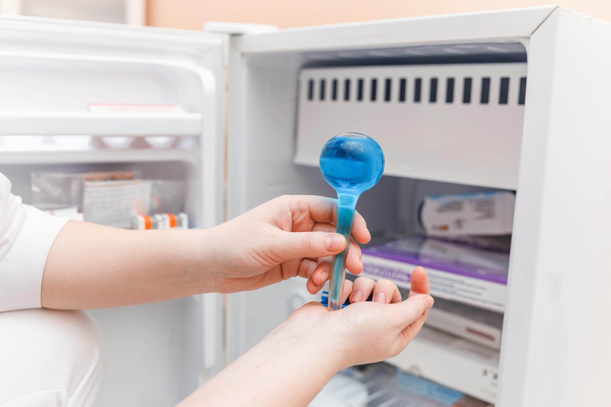  medicine fridge small